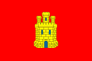 [Flag of Castile with a red field (Castile, Spain)]